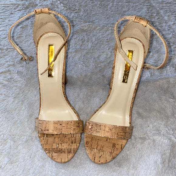 AKIRA BE THIS WAY CHUNKY SANDAL HEEL - Picture 5 of 7